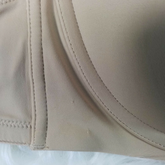 Maidenform Self Expressions Beige Strapless Convertible Bra Womens Plus 40C - Picture 9 of 9